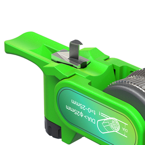 Dénudeur de <span class=keywords><strong>gaine</strong></span> de <span class=keywords><strong>fibre</strong></span> optique, dénudeur de câble coaxial, dénudeur de câble optique extérieur KMS-K, dénudeur de câble à cliquet pour FTTH - Product Image 1