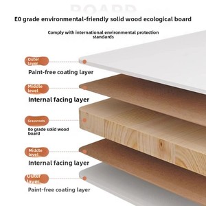 Armadio per bambini in legno massello Dongma, moderno, minimalista, multifunzionale, per la camera da letto, mobile per la casa, facile da montare - Product Image 4