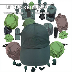 Gorra de Béisbol Unisex para las Cuatro Estaciones, con Visera, Bordado de Letras, Ligera, para Primavera y Verano, para Parejas - Product Image 2