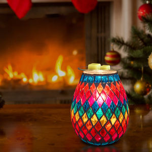 <span class=keywords><strong>Lampe</strong></span> électrique pour diffuseur d'arôme, boule de verre en forme d'œuf, vente en gros, brûleur de cire - Product Image 4