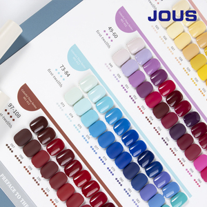 JOUS French Water Base UV Gel <strong>Nail</strong> Polish 120 <strong>Colors</strong> OEM/ODM TPO Hema Free High Pigment Design Wholesale Private Label - Product Image 5