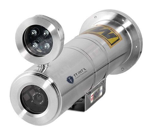 Kamera IP 4K Anti-ledakan Anti-perusak Anti-korosi Perlindungan Suhu Tinggi Tahan Ledakan IK10