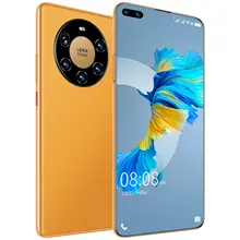 Mate40 Pro+ 7.3 Inch Full Screen Smartphone Android 10.0 12G+512G Face Unlock Mobile Phone