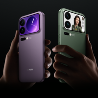 Xiao Mi 17 Pro Max Versión CN, Teléfono Inteligente 5G CDMA, Pantalla HD de 6.9"+2.9" con Pantalla Trasera, Snapdragon 8 Elite Gen 5, Batería de 7500mAh, Carga de 100W