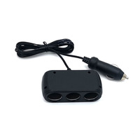 Auto Zigarre Leichter Buchse Splitter,3 Weg Buchse Zigarette Leichter adapter