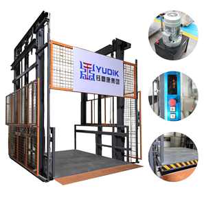 Fabrika fiyat 1-5 Ton elektrikli kargo asansör dikey yük asansör hidrolik kaldırma platformu depo için - Product Image 3