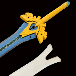 Espada <span class=keywords><strong>Katana</strong></span> de <span class=keywords><strong>Genshin</strong></span> <span class=keywords><strong>Impact</strong></span>, Espadas de Madera, Juguete de Cosplay para Niños, Gran Venta - Product Image 3