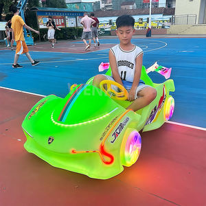 Tema <span class=keywords><strong>de</strong></span> carreras con pilas directo del fabricante 2 asientos luces LED Drifting 360 Spin Music System Bumper Car, Dodgem para FEC - Product Image 4