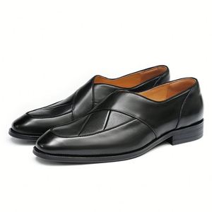 Chaussures habillées Oxford pour hommes, 100 % personnalisées, en cuir de luxe, pour affaires, soirées et occasions décontractées, automne/hiver 2026 - Product Image 1