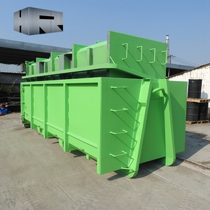 Quản lý chất thải móc nâng Trailer móc nâng bin phế liệu kim loại chất thải bin CuộN ra dumpster đáp ứng tiêu chuẩn quốc tế - Product Image 6