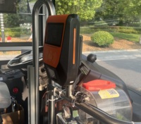 Terminal de pos de lecteur de carte mifare 3G 4G WIFI pour système d'annonce d'arrêt de bus