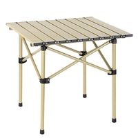 Table et chaises pliantes portables pour l'extérieur Table de fournitures de voyage pour la pêche et les loisirs