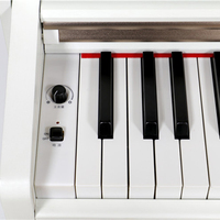 Multi Function Digital Piano 88 Standard Weighted Keys Beginner Professional Electric Musical Instruments With USB Headphone