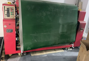 Presse <span class=keywords><strong>à</strong></span> chaud industrielle d'occasion rouleau <span class=keywords><strong>à</strong></span> rouleau pour transfert par sublimation, largeur 1700 mm, pour la fabrication d'étiquettes en polyester, textile et vinyle - Product Image 2