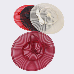 Sombreros de Ala Ancha Estilo Británico con Diadema y Lazo para Mujer, Elegantes Sombreros de Boda, Estilo Kentucky - Product Image 4