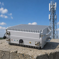 Repetidor Macro de Banda Única 5G NR N78 de 3400-3800MHz, Ancho de Banda de 400MHz, Ganancia DL de 85dB, Salida de 40dBm, Amplificador de Señal para Exteriores IP65