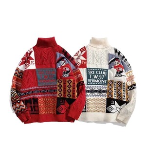<span class=keywords><strong>Felpa</strong></span> da <span class=keywords><strong>Uomo</strong></span> in Maglia Stile College Americano Autunno Inverno, Spessa e Foderata in <span class=keywords><strong>Pile</strong></span>, Modello da Coppia, Larga e Versatile - Product Image 5