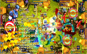 <span class=keywords><strong>Nuovo</strong></span> Gioco Americano Sparatutto con Uccelli, Gioco di Pesca a Gettoni, Gioco da Tavolo con Uccelli Pavone, Peacock Kingdom Plus - Product Image 5