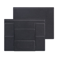 Réglage pliable Portable en cuir PU léger pratique refroidissement Vertical tablettes ordinateurs portables support pour ordinateur portable ergonomique