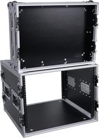 Flight Case d'Amplificateur Vertical 8U Personnalisé Robuste à Usage Intensif