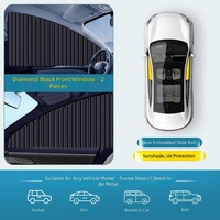 Pare-soleil universel de haute qualité pour voiture, protection UV, rideau magnétique pour fenêtre latérale de voiture, pare-soleil pour fenêtre latérale de voiture
