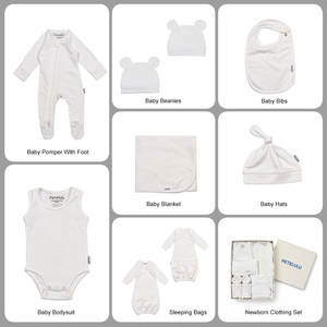 Pijamas y Conjuntos de <span class=keywords><strong>Ropa</strong></span> Unisex para Bebés 100% Algodón Orgánico, 8 Piezas: Pelele de Punto OEKO-TEX para Recién Nacidos Prematuros - Product Image 2