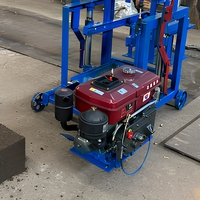Machine à blocs de béton diesel 2-45, petite machine manuelle de fabrication de briques pour l'Afrique