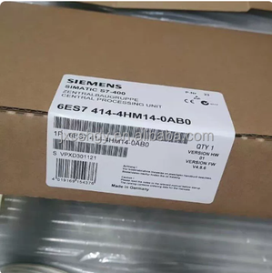 โมดูล PLC รุ่น 6ES7414-4HM14-0AB0 SIMATIC S7-400H CPU 414H ชิ้นส่วนกลางที่ใช้สำหรับ S7-400F - Product Image 3