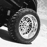 Jantes de camion forgées sur mesure SL 28X14 26X10 30X14 24X14 Super Single Deep Concave Polished avec 6X139.7 8X170 8X180 pour Ford F250