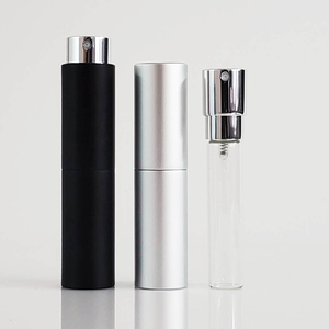 8ml 10ml 15ml 20ml Empty Round Aluminum Cologne 20ml 8ml <strong>Refillable</strong> Twist Travel <strong>Perfume</strong> <strong>Atomiser</strong> - Product Image 2