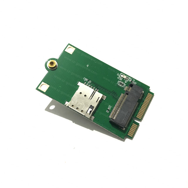 NGFF M.2 to MPCIe Adapt SIM Slot MiniPCIe / M.2 Card Adapters