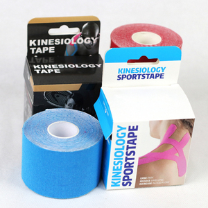 Cinta de Kinesiología de Algodón Impermeable con Certificación CE para Deportes Atléticos, <span class=keywords><strong>Kinesiotape</strong></span> con Caja Individual - Product Image 3