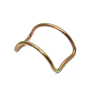 Personalizado Chrome chapeado aço inoxidável Primavera fio formando especial-shaped braçadeira gancho molas