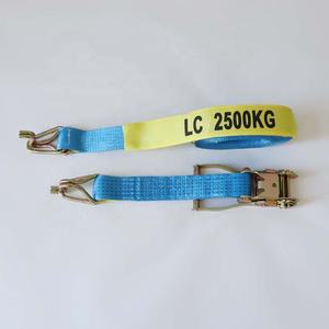 Sangles à <span class=keywords><strong>cliquet</strong></span> de 50mm de diamètre, 2500kg, pour camion <span class=keywords><strong>9m</strong></span>, avec crochets et accessoires - Product Image 3