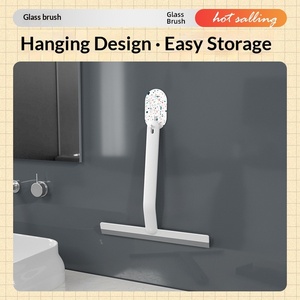 EVEFU Waterproof Glass Scraper & Window Squeegee with Soft Rubber and Plastic Handle for Bathroom Floors Car - Product Image 3