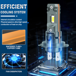 Mới nhất thiết kế 60 Wát 3570 CSP 20000LM Mini 1:1 Cắm và chơi H4 H7 H8 <span class=keywords><strong>H11</strong></span> 9005 HB3 9006 HB4 <span class=keywords><strong>Led</strong></span> Đèn Pha Bóng đèn <span class=keywords><strong>CANBUS</strong></span> - Product Image 3