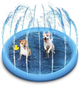Garden Outdoor Portable Sprinkler Play <strong>Pool</strong> Water Play <strong>Dog</strong> Pad <strong>Paddling</strong> <strong>Pool</strong> - Product Image 1
