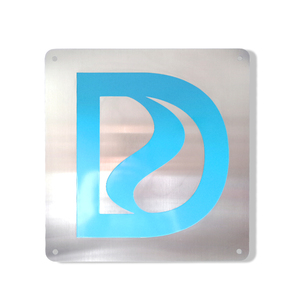 Khắc & Laser khắc Kim Loại nameplates Laser đánh dấu tấm thép không gỉ cho công nghiệp nhận dạng đường an toàn Đăng tấm - Product Image 5