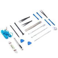 Kit d'outils de réparation portable 80 en 1 pour électronique, smartphone, ordinateur, montre, avec pince à déclipser, pince à épiler, bracelet ESD, outils de réparation technologique