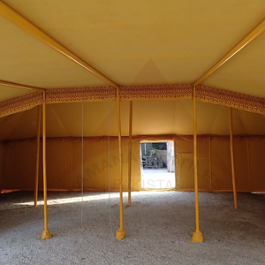 Tente de jardin en toile de luxe, fabrication sur mesure, tissu triple couche de qualité supérieure, style industriel, 8x12 mètres, quatre saisons - Product Image 4