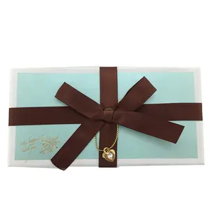 定制银箔标志再生纸巧克力盒纸托盘空巧克力松露盒