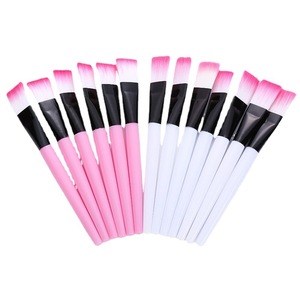 Double-Ended <b>Silicone</b> Facial Mask Brush Soft Bristle Mixing <b>Tool</b> For Face Care Portable Makeup Applicator - Product Image 5