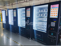 Distributeur automatique de boissons froides intelligent à écran tactile, grande capacité, pour boissons glacées/sodas, en libre-service 24h/24