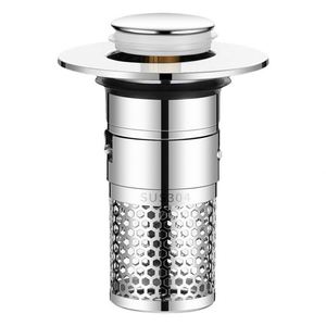 ที่กรองท่อระบายน้ำพร้อมที่ดักผมที่กรองอ่างล้างจานแบบป๊อปอัพ - Product Image 5
