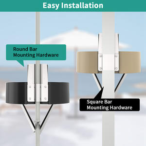 Beach Lock Box Energía solar Sin llaves y fácil instalación Sombrilla <span class=keywords><strong>de</strong></span> <span class=keywords><strong>playa</strong></span> Caja <span class=keywords><strong>de</strong></span> seguridad para hoteles y resorts Camping - Product Image 6