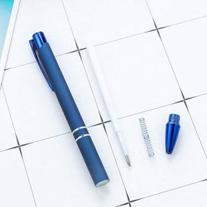 1.0Mm Retractable Aluminum Custom Logo Uv-Plated Ballpoint Promotional Gift <b>Pen</b> Hotel Giveaway - Product Image 4