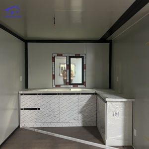 Villa mobile de luxe contemporaine en conteneur préfabriqué extensible de 20 à 40 pieds, 1 à 4 chambres, pour hôtel et extérieur - Product Image 4