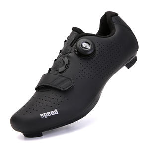 Nouvelle route montagne hommes et femmes semelle dure filature noir vélo chaussures <span class=keywords><strong>de</strong></span> cyclisme non verrouillables chaussures <span class=keywords><strong>de</strong></span> Fitness - Product Image 3