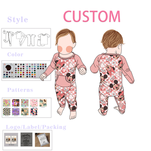 すぐに発送できる竹製パジャマミステリーボックス、キャラクタープリントベビーパジャマ、竹製卸売RTSブラインドボックス - Product Image 6