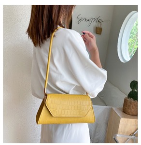 Bolso de Mano Tipo <span class=keywords><strong>Clutch</strong></span> con Diseño de Piedras en Color Sólido para Mujer, <span class=keywords><strong>Bolsos</strong></span> de Cuero para Mujer, <span class=keywords><strong>Bolsos</strong></span> de Hombro para Damas - Product Image 6